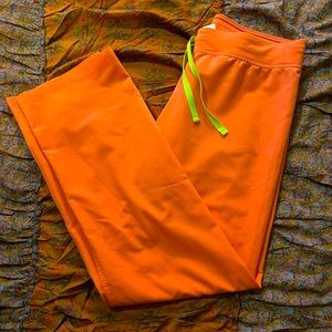 Figs Scrub Pants- Hot Coral